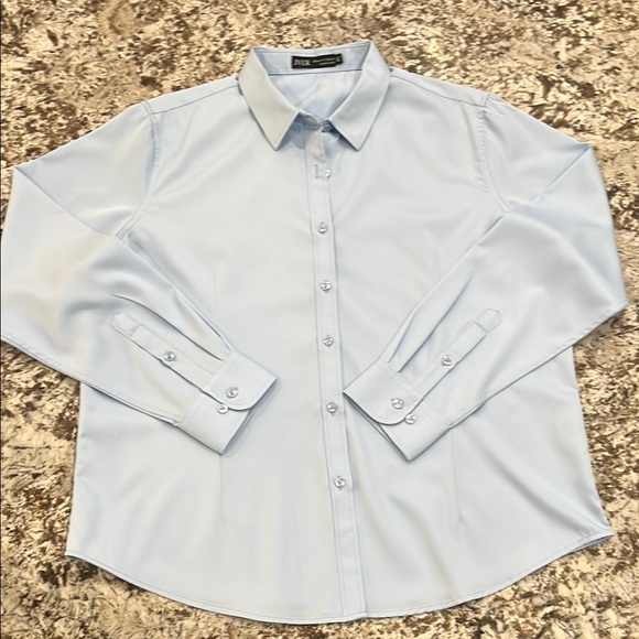 Lot of 2 J.VER Women’s Dress Shirts Elegant and Versatile, Light Weight, NWOT - Picture 8 of 10